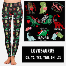 Load image into Gallery viewer, VDAY BATCH-LOVOSAURUS LEGGINGS AND JOGGERS