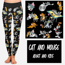 Load image into Gallery viewer, CAT AND MOUSE LEGGINGS AND JOGGERS