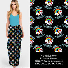 Load image into Gallery viewer, BUCKLE UP LOUNGE PANTS