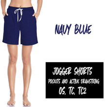 Load image into Gallery viewer, SOLID JOGGER SHORTS (VARIETY OF COLORS AVAILABLE)