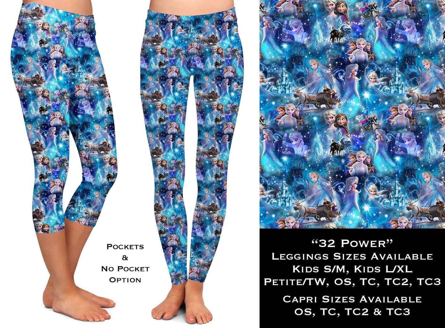 32 Power - Full & Capri Leggings