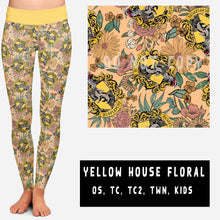 Load image into Gallery viewer, OUTFIT RUN 3-YELLOW HOUSE FLORAL