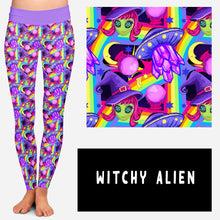 Load image into Gallery viewer, SPOOKY LF RUN- WITCHY ALIEN POCKET LEGGINGS AND JOGGERS