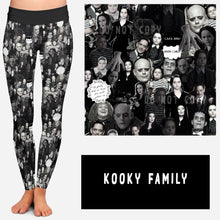 Load image into Gallery viewer, NOSTALGIC WEIRDOS RUN-KOOKY FAMILY LEGGINGS/JOGGERS