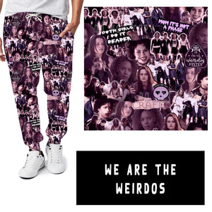 NOSTALGIC WEIRDOS RUN-WE ARE THE WEIRDOS LEGGINGS/JOGGERS