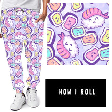 Load image into Gallery viewer, PASTEL ODDITY RUN-HOW I ROLL LEGGINGS/JOGGERS