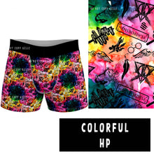 Load image into Gallery viewer, CAMI SETS/UNDERWEAR RUN- MENS BOXER BRIEF- COLORFUL HP