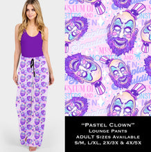Load image into Gallery viewer, Pastel Clowns Lounge Pants