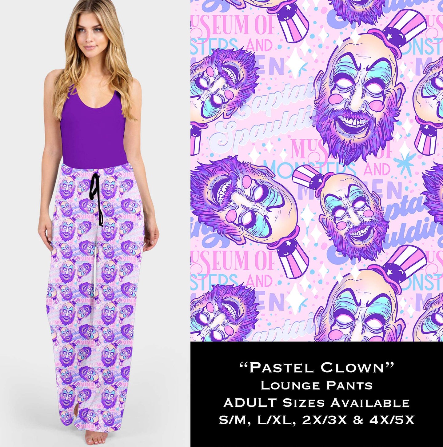 Pastel Clowns Lounge Pants