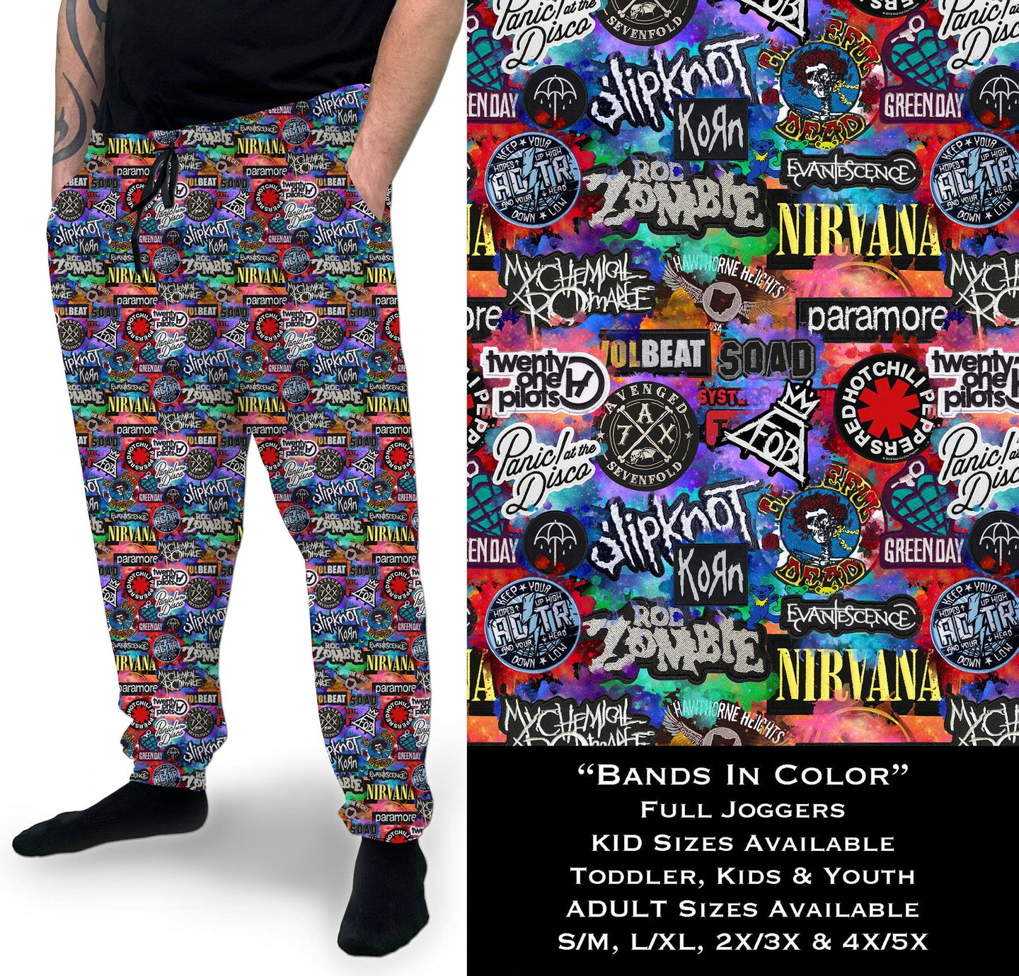Bands In Color - Full Length Joggers