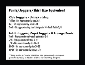 PUMPKIN VINE - FULL & CAPRI LENGTH JOGGERS