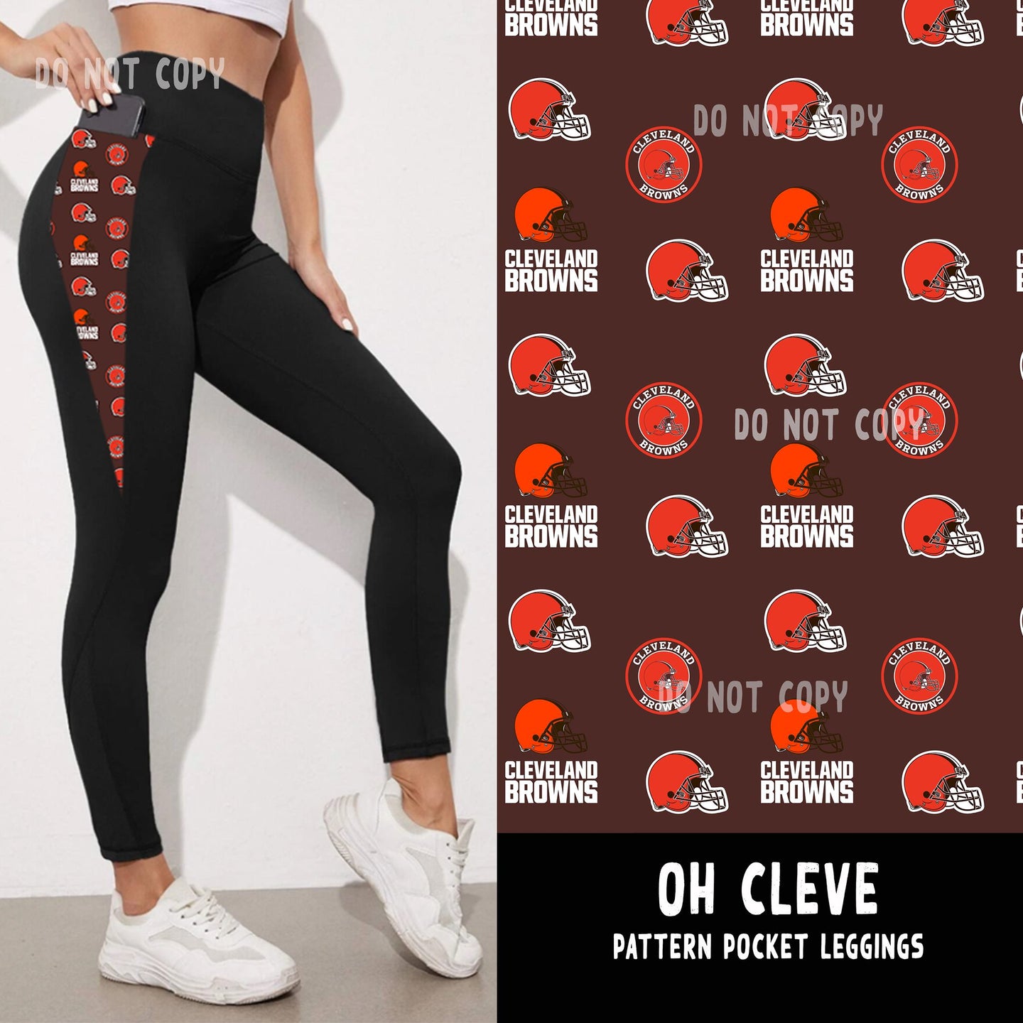 FBALL RUN-OH CLEVE LEGGINGS/JOGGER-PREORDER CLOSING 9/12