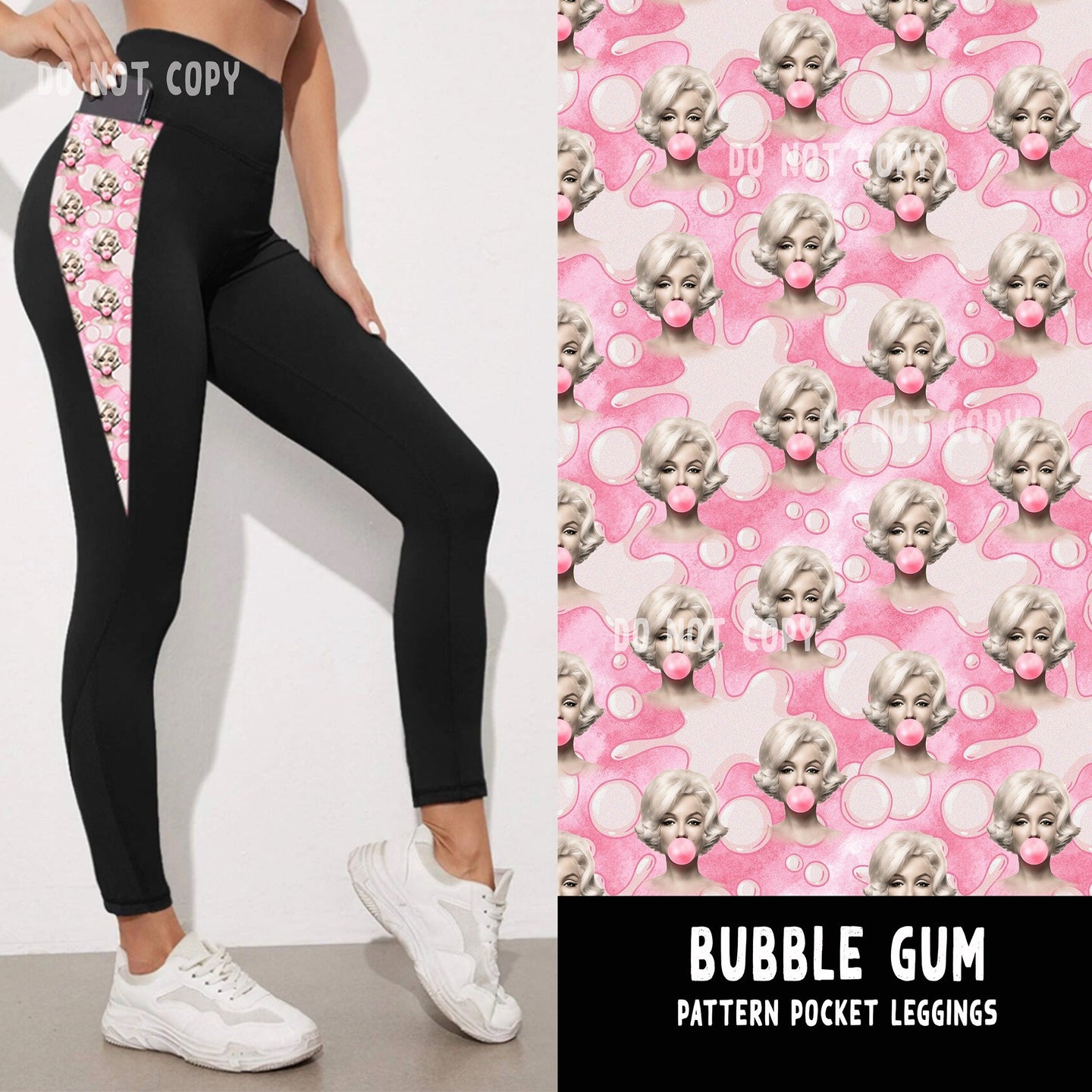 PATTERN POCKET FULL-BUBBLE GUM- PREORDER CLOSING 9/17