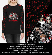 Load image into Gallery viewer, B104 - Horror Friends Cozy Comfort Sweatshirt Preorder Closes 10/27