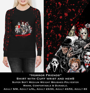 B104 - Horror Friends Cozy Comfort Sweatshirt Preorder Closes 10/27