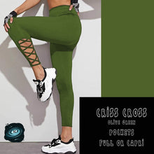 Load image into Gallery viewer, CRISS CROS RUN- OLIVE GREEN PREORDER CLOSING 2/21
