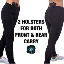 Load image into Gallery viewer, CONCEAL CARRY RUN- PEWTER GREY LEGGINGS/CAPRI/JOGGERS CLOSING 3/7