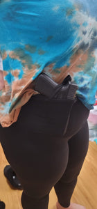 CONCEAL CARRY RUN- PEWTER GREY LEGGINGS/CAPRI/JOGGERS CLOSING 3/7