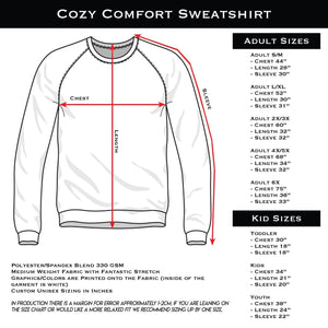 B104 - Iridescent Tie Dye Cozy Comfort Sweatshirt Preorder closes 10/27