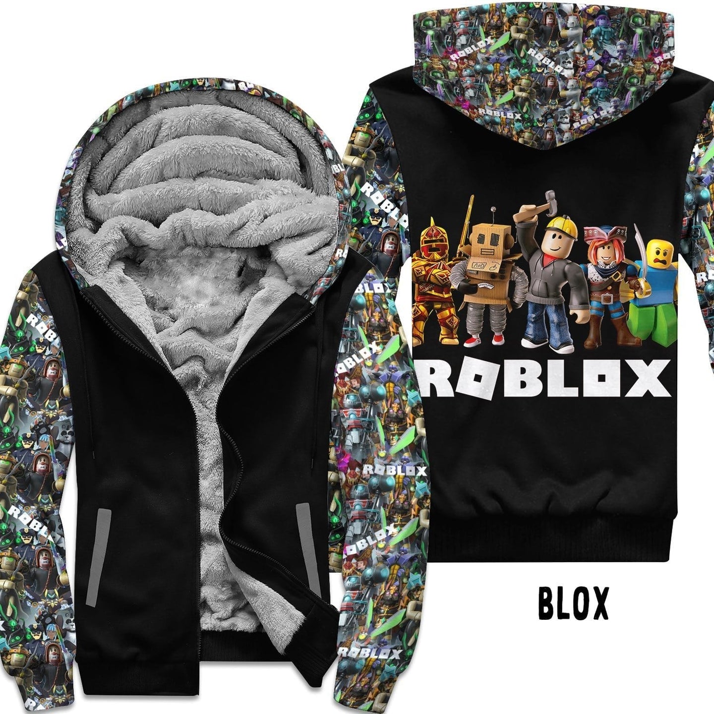 FLEECE JACKET RUN 22- BLOX-PREORDER CLOSING 8/12