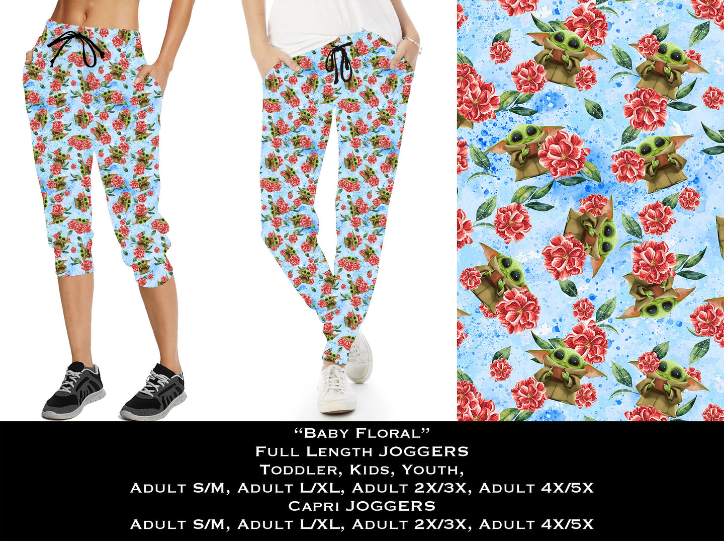Baby Floral Joggers