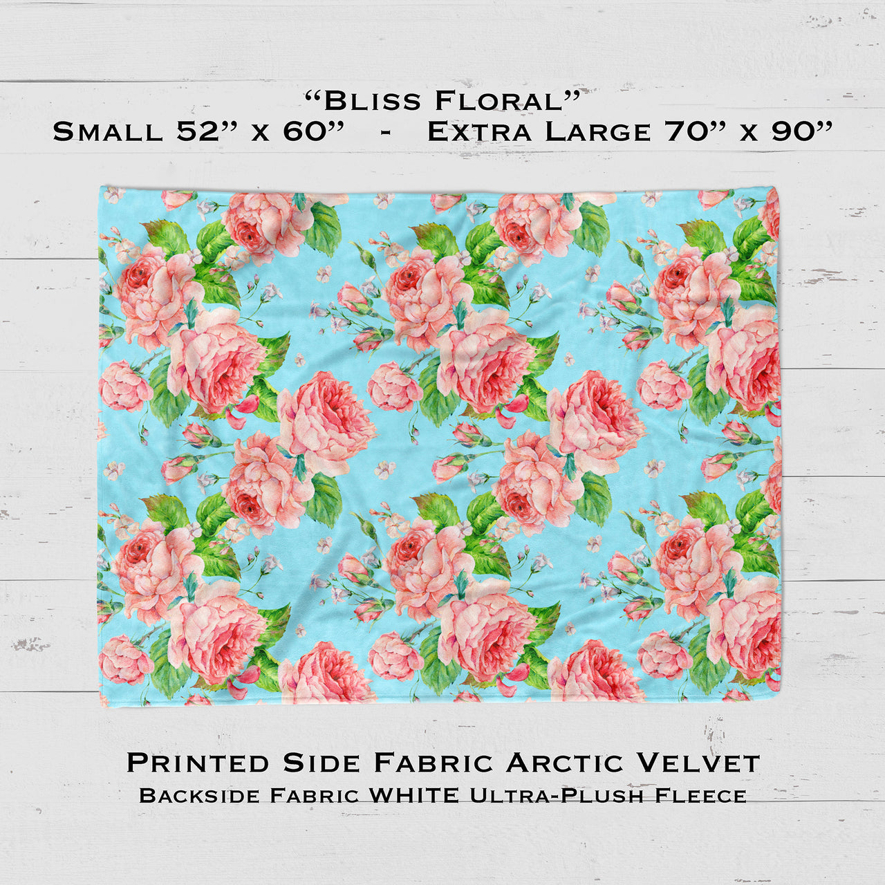 Bliss Floral Blanket