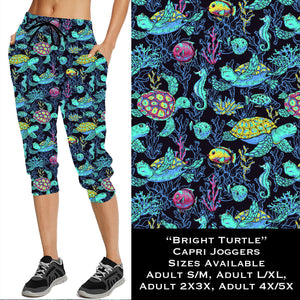Bright Turtle - Capri Length Joggers