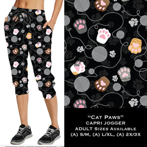 Cat Paws - Full & Capri Length Joggers