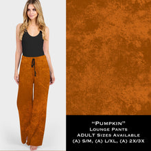 Load image into Gallery viewer, COLOR COLLECTION - PUMPKIN LOUNGE PANTS