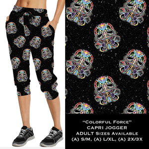 Colorful Force - Full & Capri Length Joggers