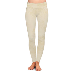 Cream colored shop capri leggings