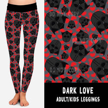 Load image into Gallery viewer, LUCKY IN LOVE-DARK LOVE LEGGINGS/JOGGERS PREORDER CLOSING 11/12