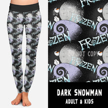 Load image into Gallery viewer, BATCH 61-DARK SNOWMAN LEGGINGS/JOGGERS PREORDER CLOSING 10/22