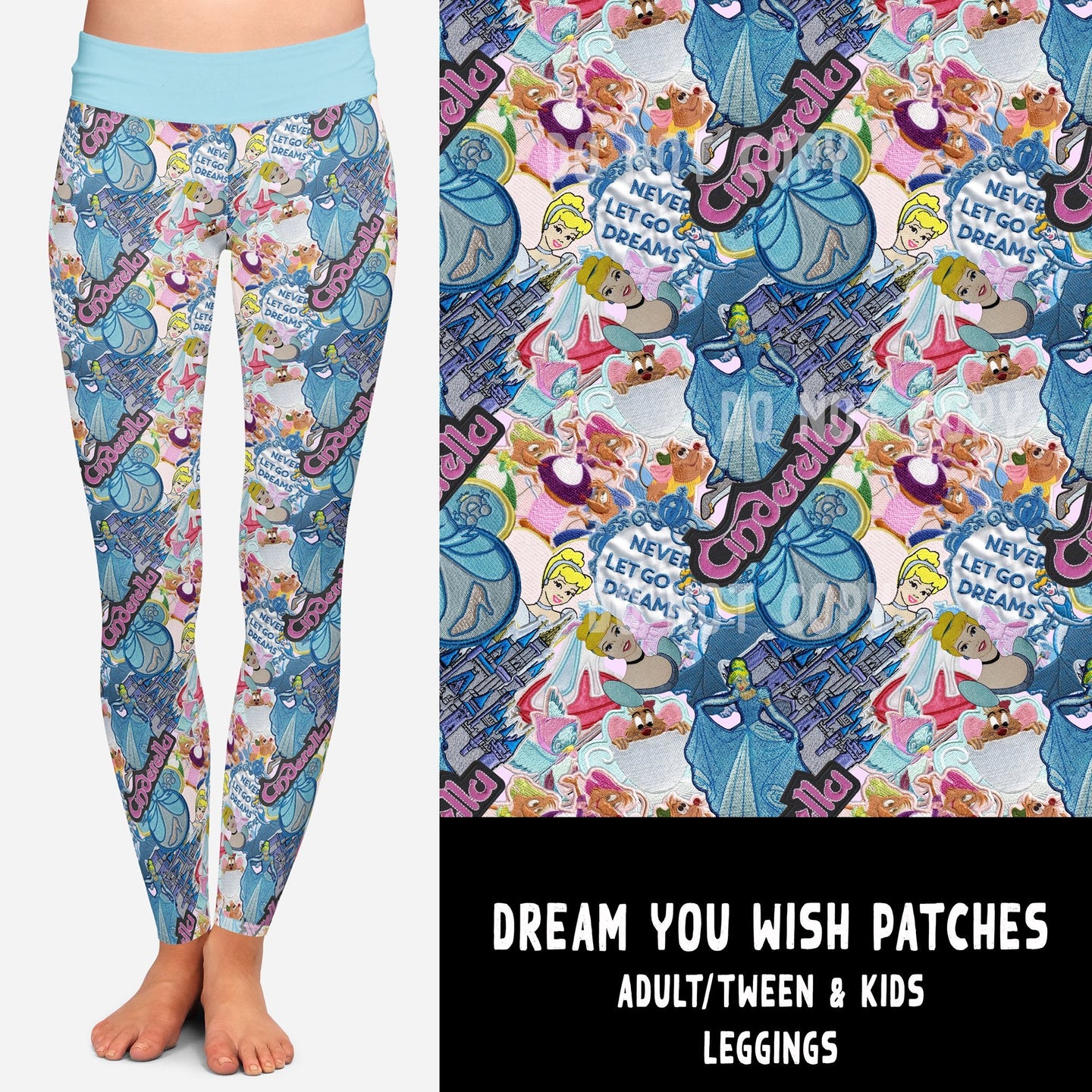 PATCH RUN-DREAM YOU WISH PATCHES LEGGINGS/JOGGERS PREORDER CLOSING 11/5