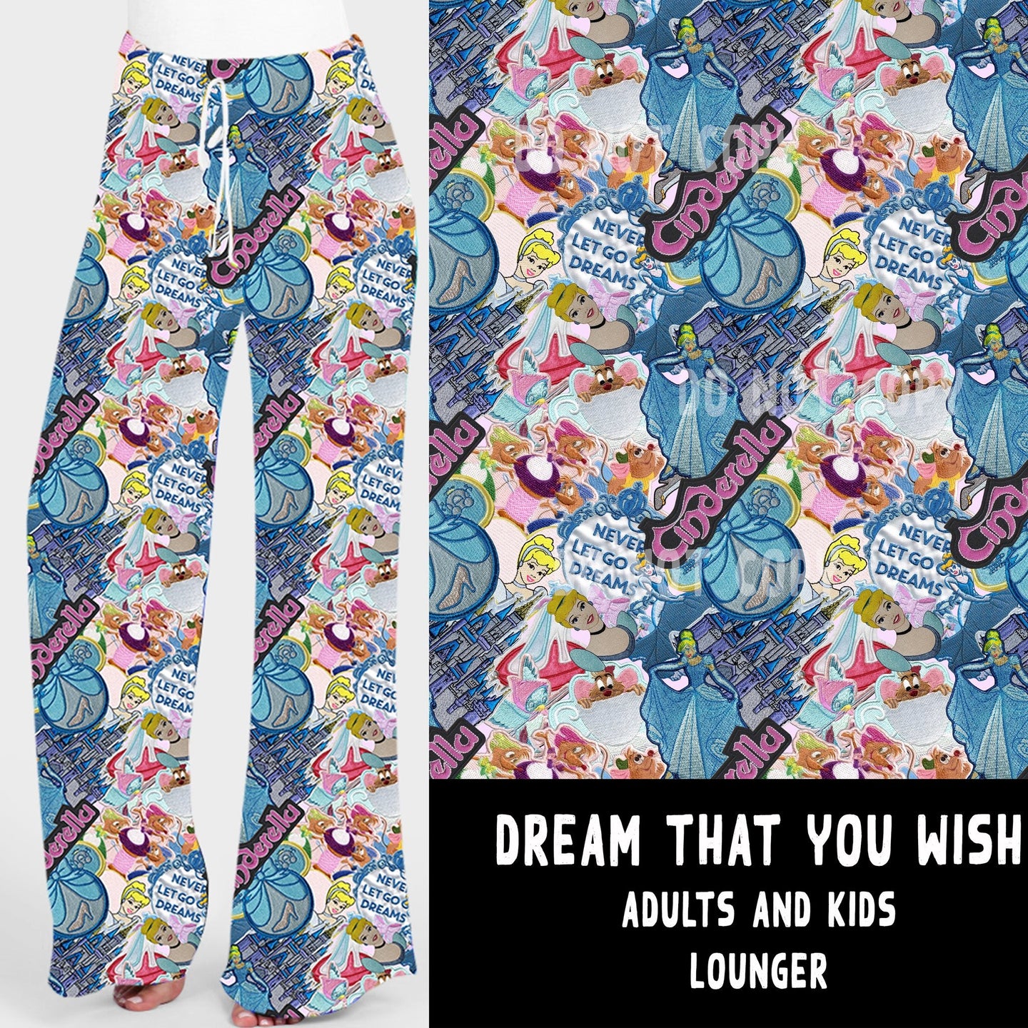 PATCHES RUN-DREAM YOU WISH PATCHES UNISEX LOUNGER- PREORDER CLOSING 11/5