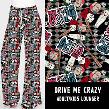 Load image into Gallery viewer, LUCKY IN LOVE-DRIVE ME CRAZY UNISEX ADULT/KIDS LOUNGER- PREORDER CLOSING 11/12