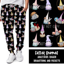 Load image into Gallery viewer, SPRING BASH RUN-EASTER GNOMES LEGGINGS/JOGGERS PREORDER CLOSING 12/17
