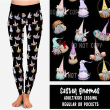 Load image into Gallery viewer, SPRING BASH RUN-EASTER GNOMES LEGGINGS/JOGGERS PREORDER CLOSING 12/17