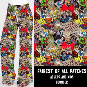 PATCHES RUN-FAIREST OF ALL PATCHES UNISEX LOUNGER- PREORDER CLOSING 11/5