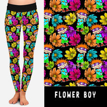 Load image into Gallery viewer, 90&#39;S TOON RUN-FLOWER BOY LEGGINGS/JOGGERS PREORDER CLOSING 8/27