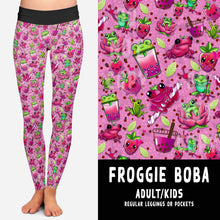 Load image into Gallery viewer, BATCH 62-FROGGIE BOBA LEGGINGS/JOGGERS PREORDER CLOSING 11/29