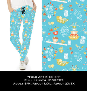 Folk Art Kitchen Full Joggers