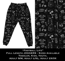 Load image into Gallery viewer, Football Life Full Joggers