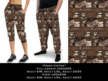 Load image into Gallery viewer, Fresh Coffee Full and Capri Joggers