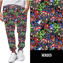 Load image into Gallery viewer, BATCH 60-HEROES LEGGINGS/JOGGERS PREORDER CLOSING 10/8