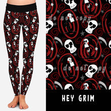 Load image into Gallery viewer, 90&#39;S TOON RUN- HEY GRIM LEGGINGS/JOGGERS PREORDER CLOSING 8/27