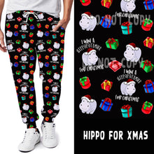 Load image into Gallery viewer, BATCH 59-HIPPO FOR XMAS LEGGINGS/JOGGERS PREORDER CLOSING 9/27