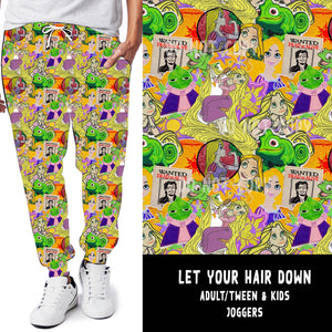PATCH RUN-LET HAIR DOWN PATCHES LEGGINGS/JOGGERS PREORDER CLOSING 11/5