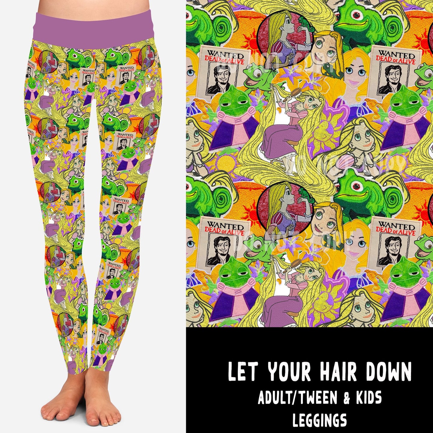 PATCH RUN-LET HAIR DOWN PATCHES LEGGINGS/JOGGERS PREORDER CLOSING 11/5