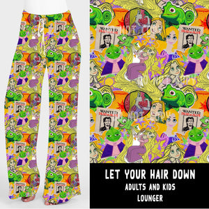 PATCHES RUN-LET HAIR DOWN PATCHES UNISEX LOUNGER- PREORDER CLOSING 11/5